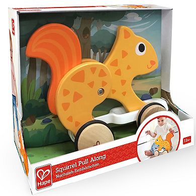 Hape Wooden Pull-Along Toy - Squirrel