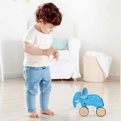 Hape Wooden Pull-Along Toy - Elephant