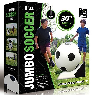 Hape 30-in. Do-U-Play Jumbo Inflatable Soccer Ball