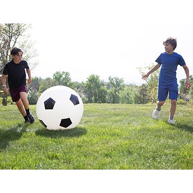 Hape 30-in. Do-U-Play Jumbo Inflatable Soccer Ball