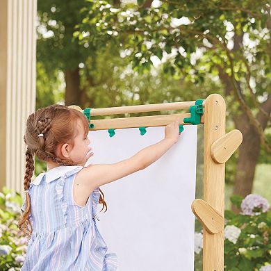 Hape Outdoor Wooden Double-Sided Art Easel