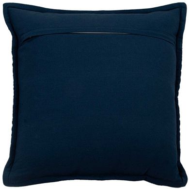 Rizzy Home Textured Throw Pillow