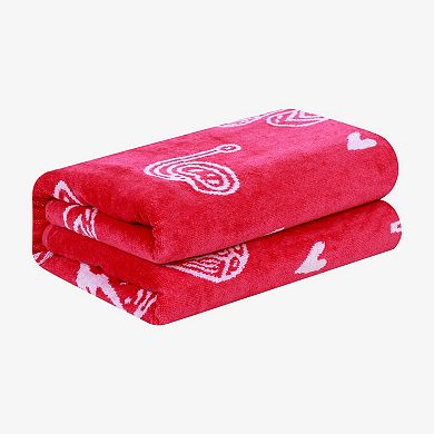 SUPERIOR Bahama Cotton Fuzzy Velour Terry Oversized Beach Towel