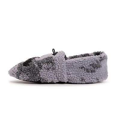 MUK LUKS Quilted Sherpa Men's Toggle Bootie Slippers