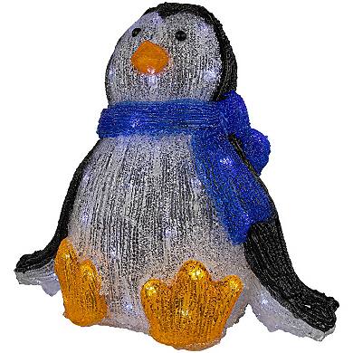 Northlight LED Lighted Commercial Grade Acrylic Baby Penguin Christmas Display Decoration