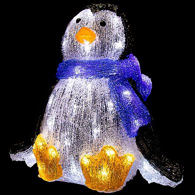 Northlight LED Lighted Commercial Grade Acrylic Baby Penguin Christmas Display Decoration