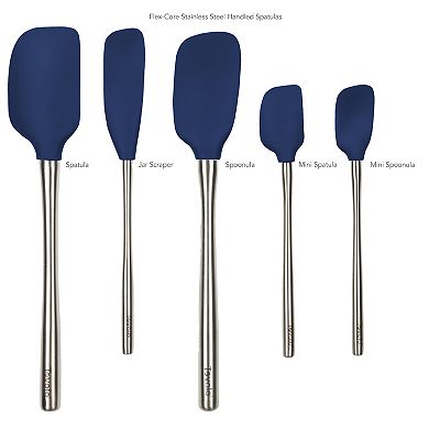 Tovolo Flex-Core Stainless Steel 5-pc. Spatula Set