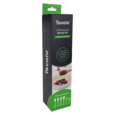 Tovolo 6-pc. Wood Kitchen Utensil Set