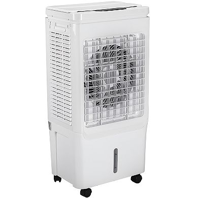 Portable 215 Sq Ft Evaporation Cooler - 2059 CFM, 360° Wheels, Ideal for Indoor/Outdoor Use