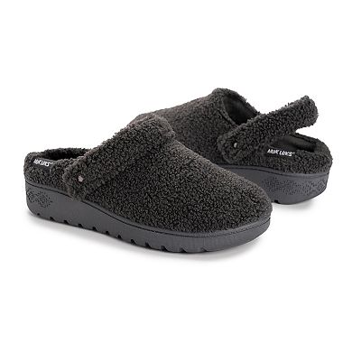 MUK LUKS Quianna Lara Dark Gray Women's Clogs