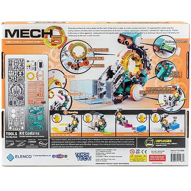 Elenco Teach Tech Mech 5 Mechanical Coding Robot