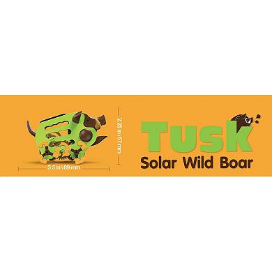 Elenco Teach Tech Tusk Wild Boar Solar Robot Crawler STEM Building Set