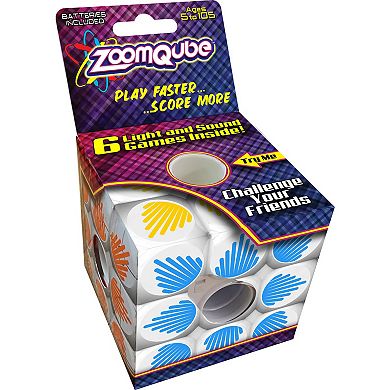 Top Secret Toys: ZoomQube - 6 Different Games In 1, Lights & Sound Games