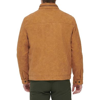 Men's Dockers® Faux Leather Military Jacket