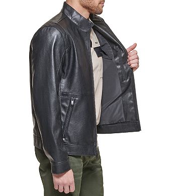 Men's Dockers® Faux Leather Racer Jacket