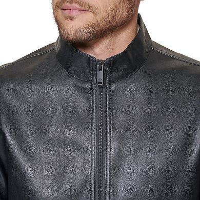 Men's Dockers® Faux Leather Racer Jacket