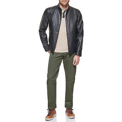 Men's Dockers?? Faux Leather Racer Jacket