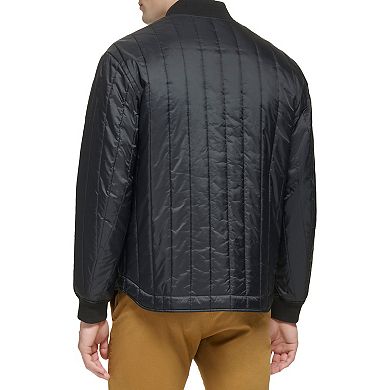 Men's Dockers® Bomber Jacket with Vertical Quilting