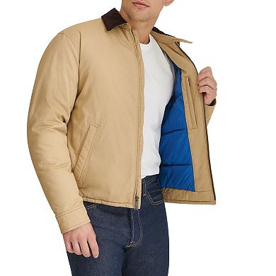 Men's Dockers?? Filled Cottontwill Bomber with Corduroy Collar