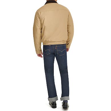 Men's Dockers?? Filled Cottontwill Bomber with Corduroy Collar