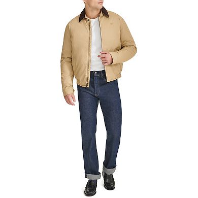 Men's Dockers?? Filled Cottontwill Bomber with Corduroy Collar