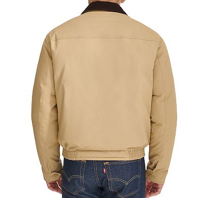 Men's Dockers?? Filled Cottontwill Bomber with Corduroy Collar