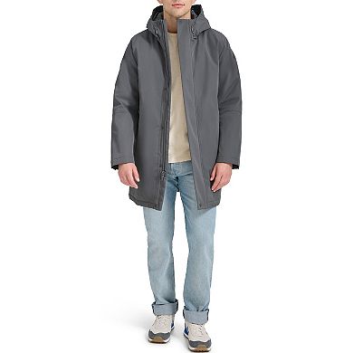 Men's Dockers® Softshell Mid-Length Hooded City Coat