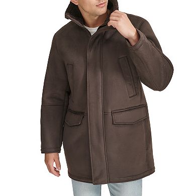 Men's Dockers?? Faux Shearling Walking Coat