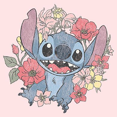 Lilo & Stitch Floral Alien Toddler Tee