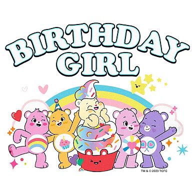 Care Bears Birthday Girl Celebration Toddler Tee