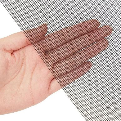 Adjustable Window Screen Replacement Mesh Roll 39" X 118"