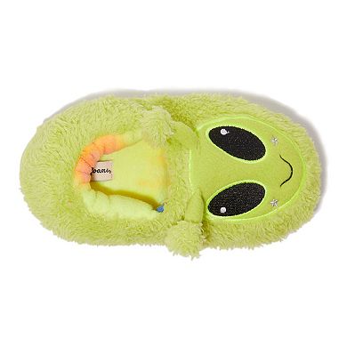 Dearfoams Emery Kids' Critter Slippers