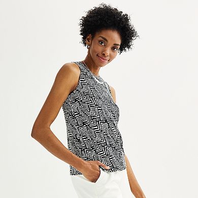 Nine West Essential Easy High-Neck Tank Top