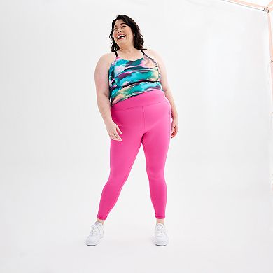 Plus Size Tek Gear® Ultrastretch High-Waisted Side Pocket 7/8 Leggings