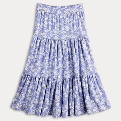 Women's LC Lauren Conrad Tiered Midi Skirt