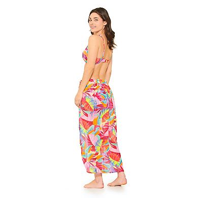 Women's Freshwater Long Twist Pareo Swim Cover-Up