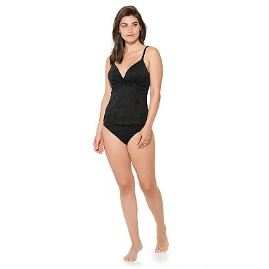 Women's Freshwater Twist Molded Cup Tankini Top