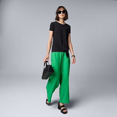 Women's Simply Vera Vera Wang Side Tie Tee