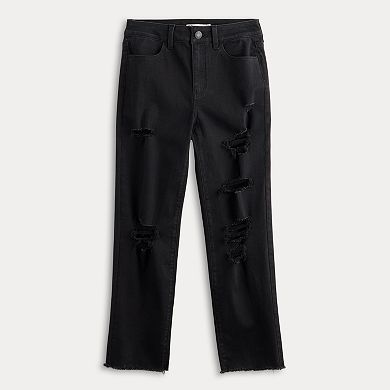 Juniors' SO?? Carpenter Cropped Jeans