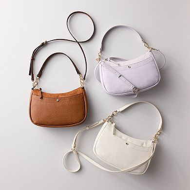 LC Lauren Conrad Georgina Soft Shoulder Crossbody Bag