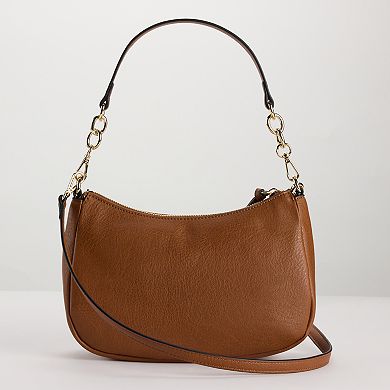 LC Lauren Conrad Georgina Soft Shoulder Crossbody Bag