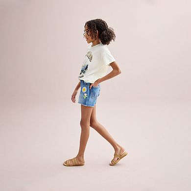 Girls 7-20 SO® Boxy Graphic Tee in Regular & Plus