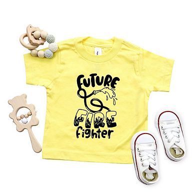 Future Fire Fighter Toddler Short Sleeve Graphic Tee