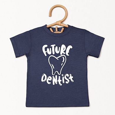 Future Dentist Toddler Short Sleeve Graphic Tee