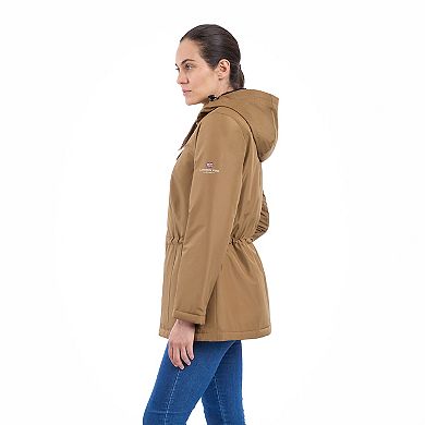 Women's London Fog Zip-Front Rain Anorak Jacket