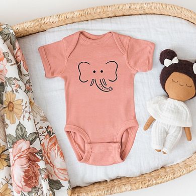 Elephant Baby Bodysuit