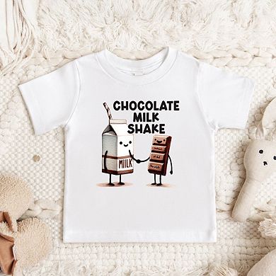 Chocolate Milk Shake Toddler Short Sleeve Graphic Tee