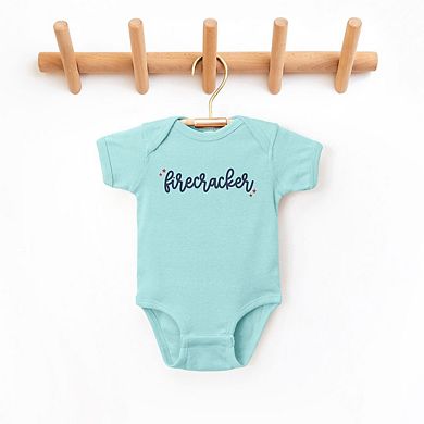 Firecracker Stars Baby Bodysuit