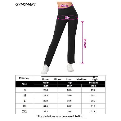 Women's High Waisted Workout Leggings With Zipper Pockets Athletic Yoga Pants Lounge Casual