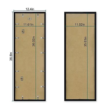 Picture Wall Frames - 2 Packs, 36.8x12.4in, With Plexiglass, For Panoramic Photos/home Decor